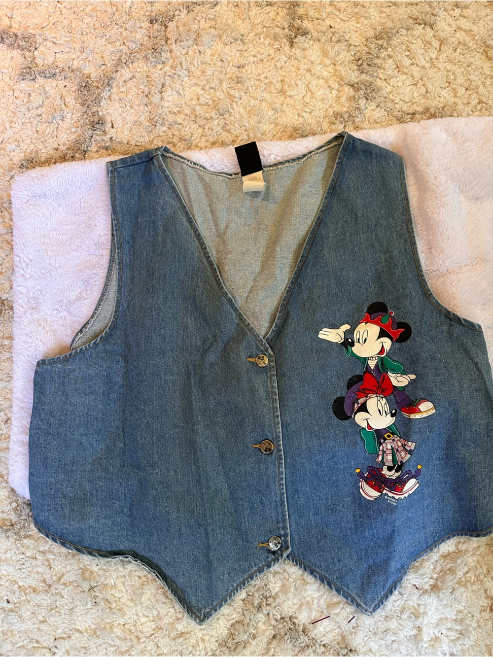 Mickey Jerry Leigh Vintage denim vest